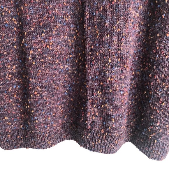 J. Jill Women's Sweater Size XL Chunky Knit Tunic Confetti Oversized Long Sleeve - Picture 7 of 10